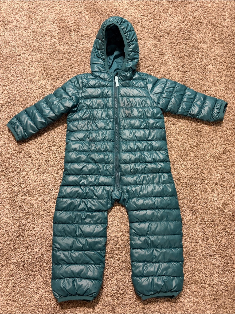 Primary‎ Baby Lightweight Spruce Puffer Suit 12-18M